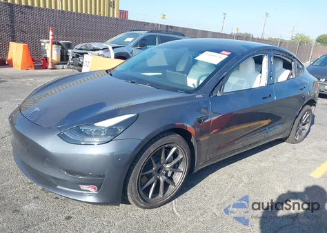 2023 Tesla Model 3 Rear-Wheel Drive from USA, damaged, VIN 5YJ3E1EA4PF708155